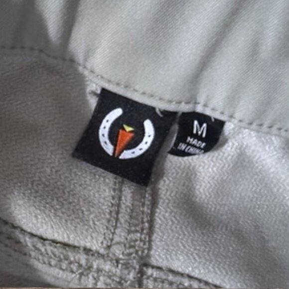 KERRITS Affinity Ice Fil Kneepatch Knee Grip Breech Riding Pants Sand Size M - Picture 4 of 6